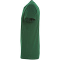 Bottle Green - Side - SOLS Mens Regent Short Sleeve T-Shirt