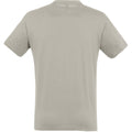 Light Grey - Back - SOLS Mens Regent Short Sleeve T-Shirt