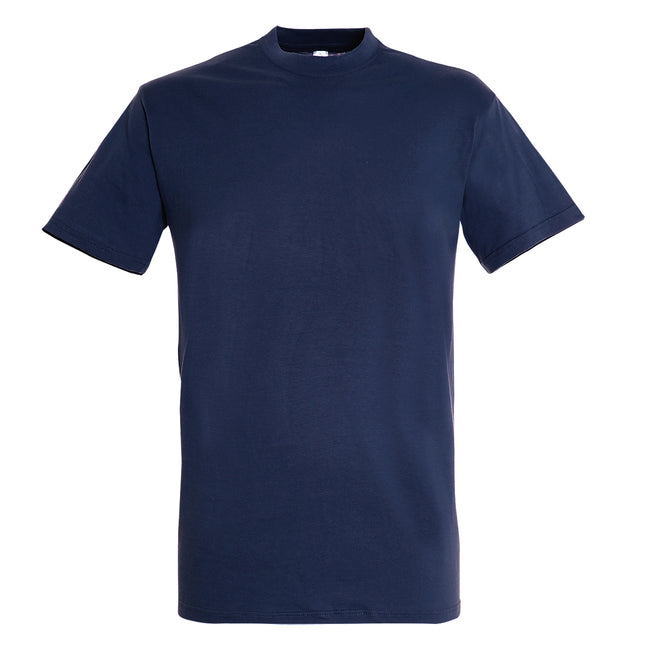 Denim - Front - SOLS Mens Regent Short Sleeve T-Shirt