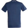 Denim - Back - SOLS Mens Regent Short Sleeve T-Shirt