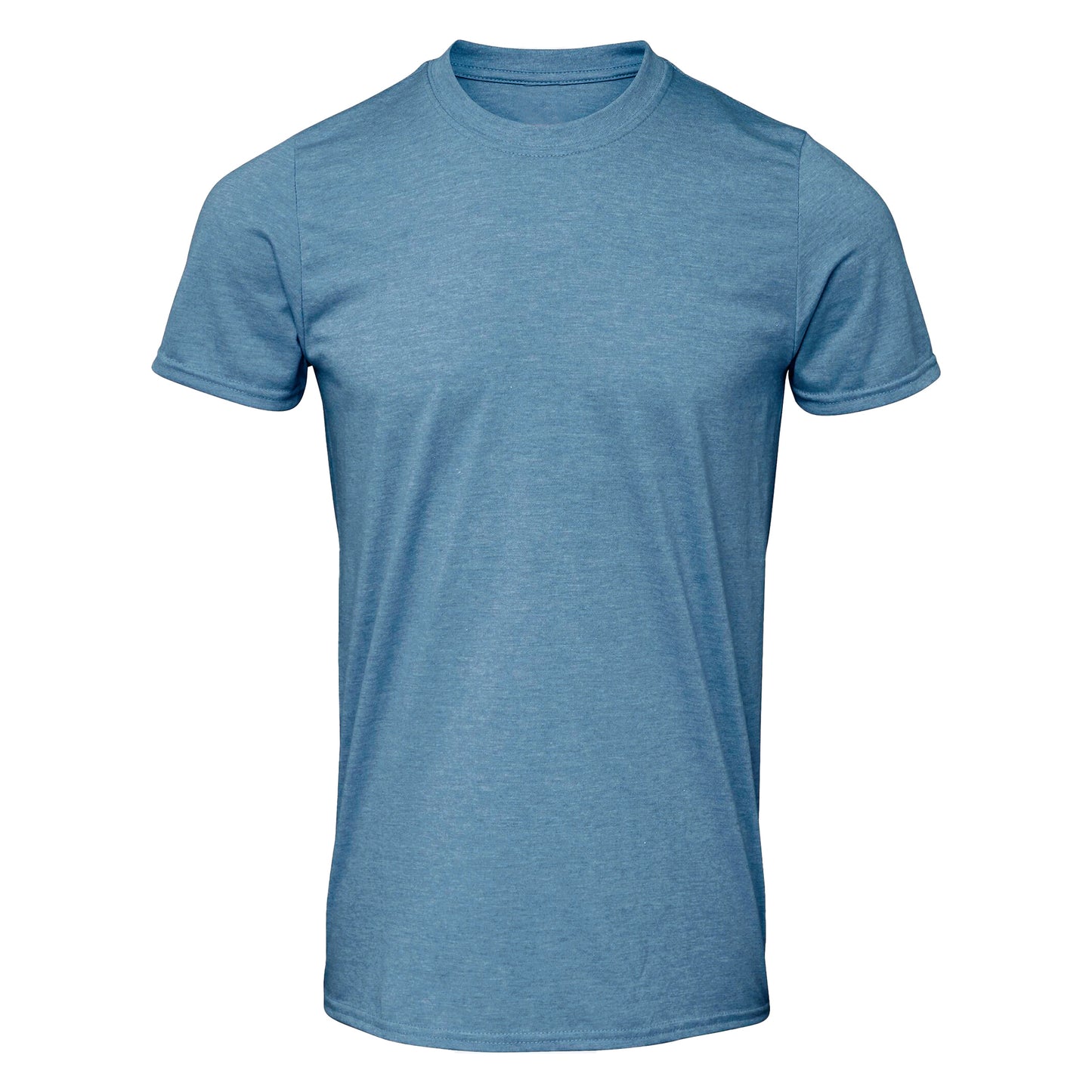 Dark Heather - Pack Shot - Gildan Mens Soft Style Ringspun T Shirt