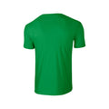 Irish Green - Back - Gildan Mens Soft Style Ringspun T Shirt