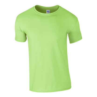 Mint - Back - Gildan Mens Soft Style Ringspun T Shirt