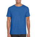 Royal - Back - Gildan Mens Soft Style Ringspun T Shirt