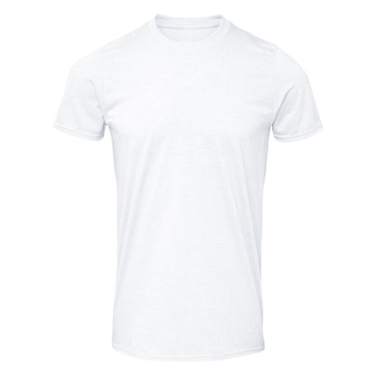 White - Front - Gildan Mens Soft Style Ringspun T Shirt