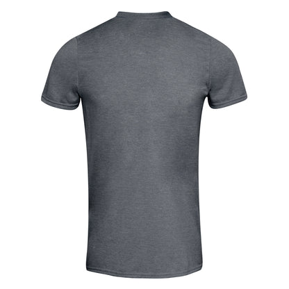 Dark Heather - Back - Gildan Mens Soft Style Ringspun T Shirt
