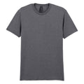 Graphite Heather - Front - Gildan Mens Soft Style Ringspun T Shirt