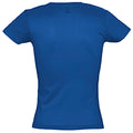 Royal Blue - Back - SOLS Womens-Ladies Miss Short Sleeve T-Shirt