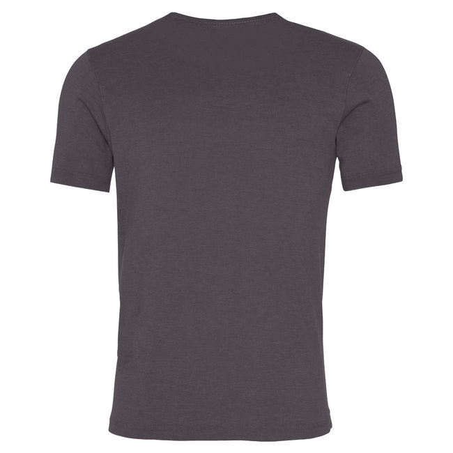 Washed Charcoal - Back - AWDis Mens Washed T Shirt
