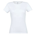 White - Front - SOLS Womens-Ladies Miss Short Sleeve T-Shirt