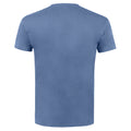 Blue - Back - SOLS Mens Imperial Heavyweight Short Sleeve T-Shirt