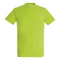 Apple Green - Front - SOLS Mens Imperial Heavyweight Short Sleeve T-Shirt