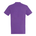 Light Purple - Back - SOLS Mens Imperial Heavyweight Short Sleeve T-Shirt