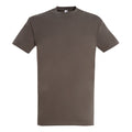 Zinc - Front - SOLS Mens Imperial Heavyweight Short Sleeve T-Shirt