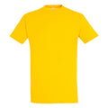 Gold - Front - SOLS Mens Imperial Heavyweight Short Sleeve T-Shirt