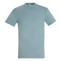 Ice Blue - Front - SOLS Mens Imperial Heavyweight Short Sleeve T-Shirt