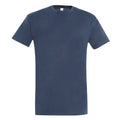 Denim - Front - SOLS Mens Imperial Heavyweight Short Sleeve T-Shirt