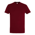 Chilli Red - Front - SOLS Mens Imperial Heavyweight Short Sleeve T-Shirt