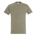 Khaki - Front - SOLS Mens Imperial Heavyweight Short Sleeve T-Shirt