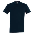 Petroleum Blue - Front - SOLS Mens Imperial Heavyweight Short Sleeve T-Shirt