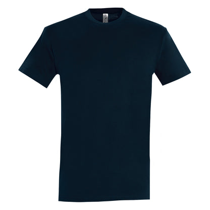 Petroleum Blue - Front - SOLS Mens Imperial Heavyweight Short Sleeve T-Shirt