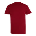 Tango Red - Back - SOLS Mens Imperial Heavyweight Short Sleeve T-Shirt