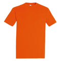 Orange - Front - SOLS Mens Imperial Heavyweight Short Sleeve T-Shirt