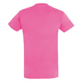 Orchid Pink - Back - SOLS Mens Imperial Heavyweight Short Sleeve T-Shirt