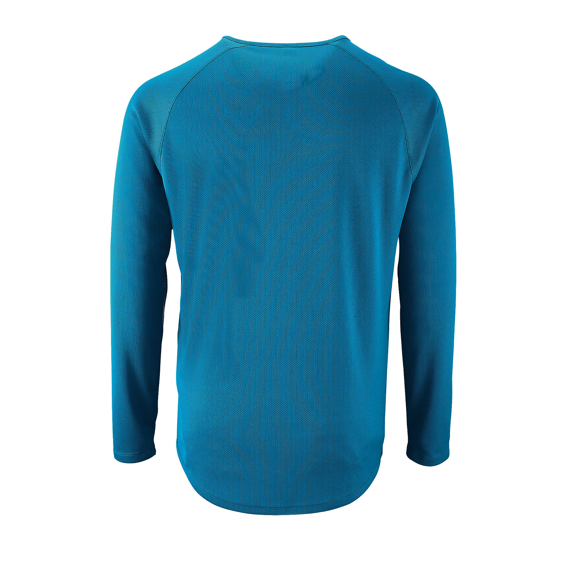 Aqua - Pack Shot - SOLS Mens Sporty Long Sleeve Performance T-Shirt