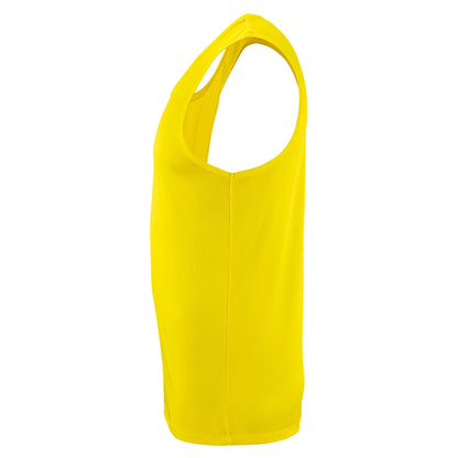 Neon Yellow - Side - SOLS Mens Performance Tank Top