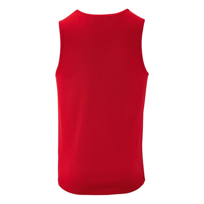 Red - Back - SOLS Mens Performance Tank Top