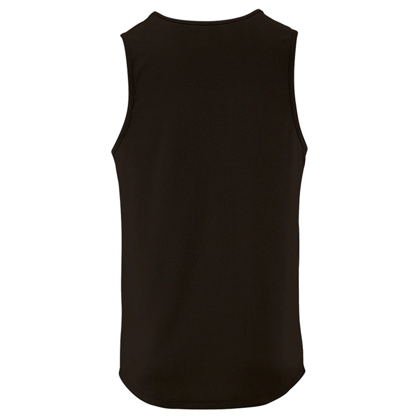 Black - Back - SOLS Mens Performance Tank Top
