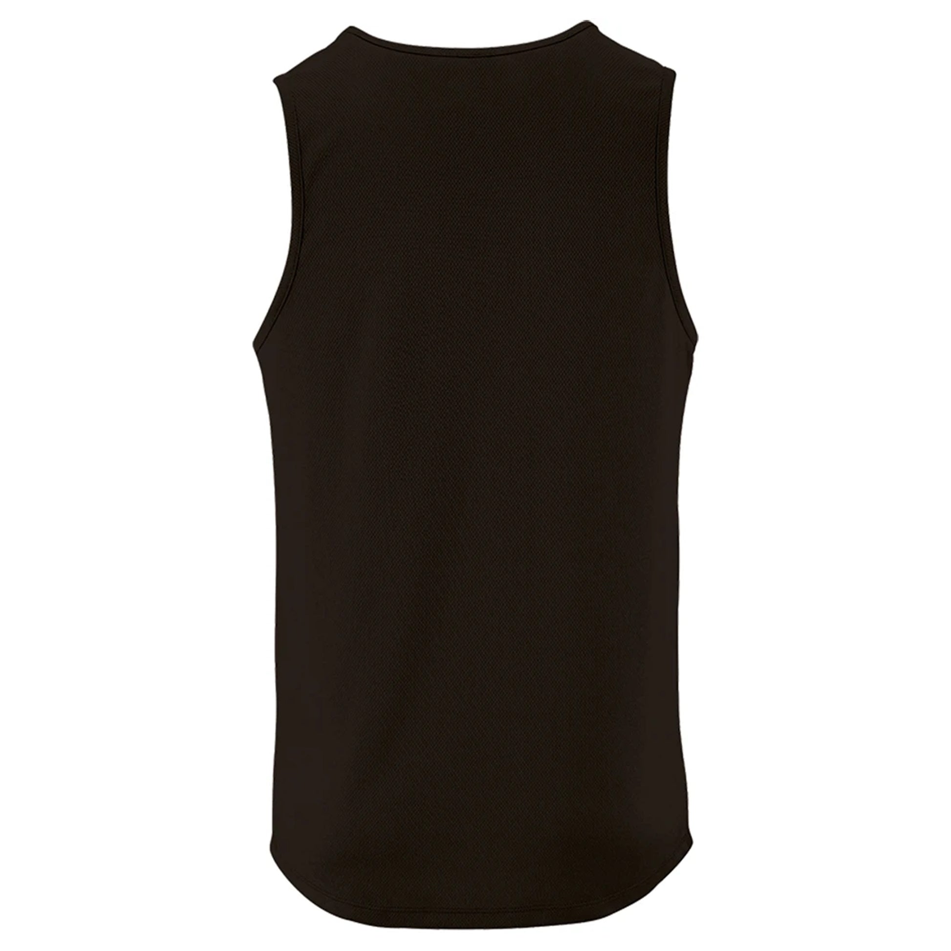 Black - Back - SOLS Mens Performance Tank Top