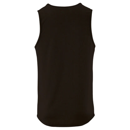 Black - Back - SOLS Mens Performance Tank Top