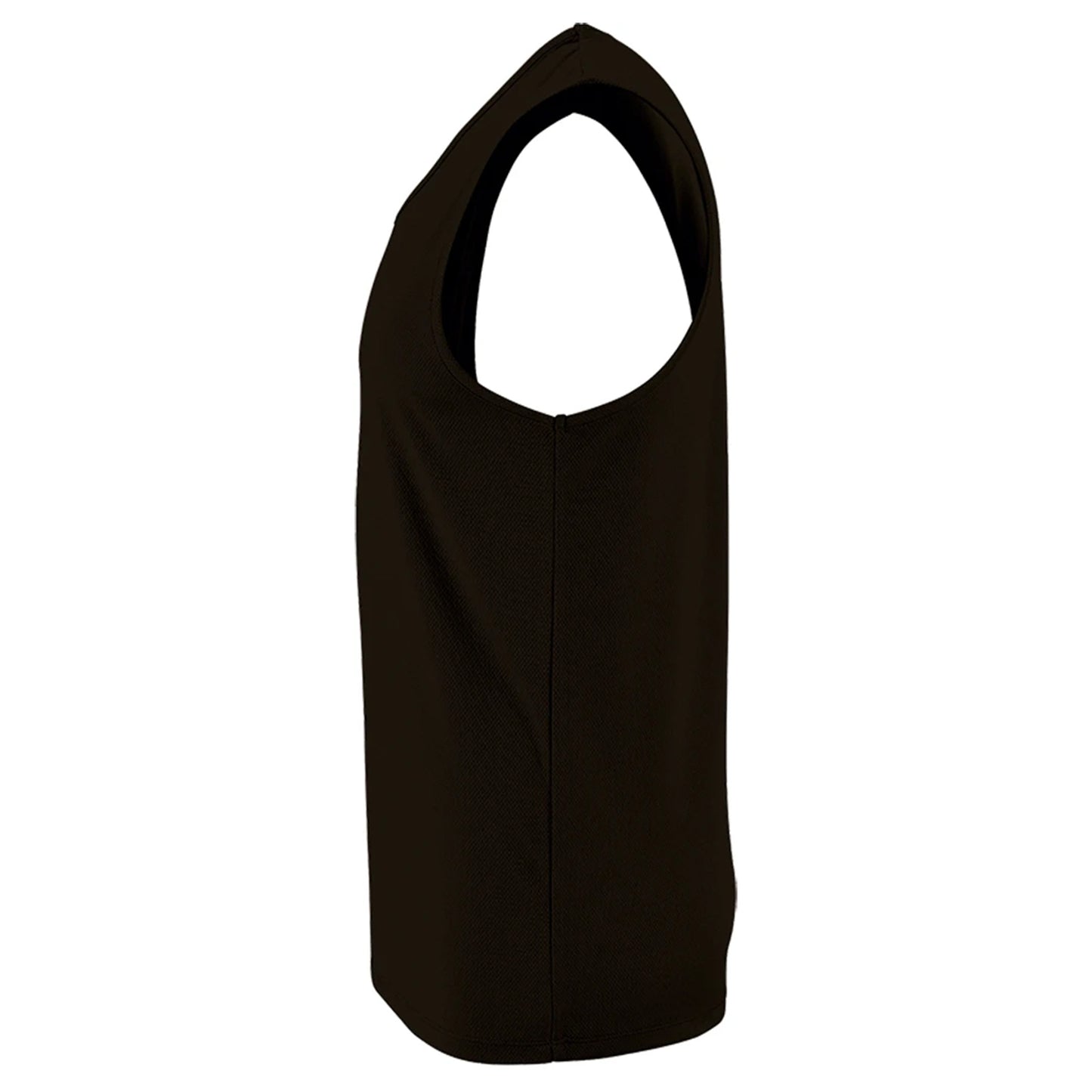 Black - Side - SOLS Mens Performance Tank Top