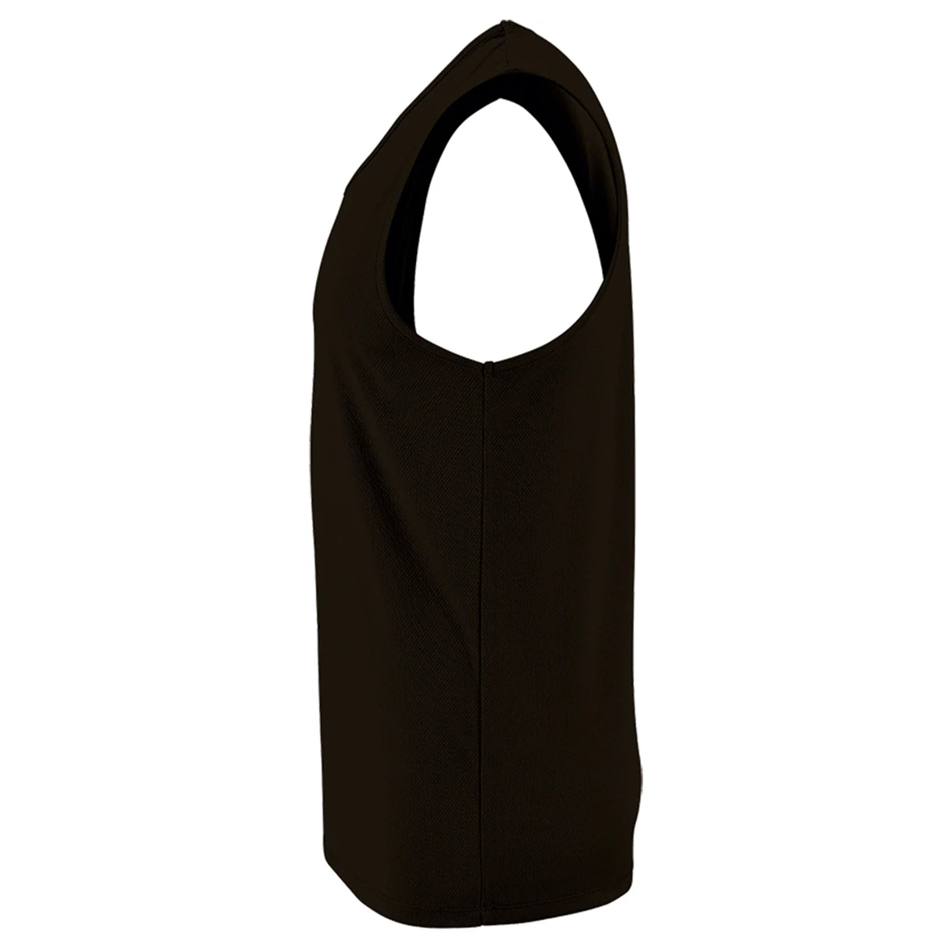 Black - Side - SOLS Mens Performance Tank Top