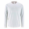 White - Front - SOLS Mens Imperial Long Sleeve T-Shirt