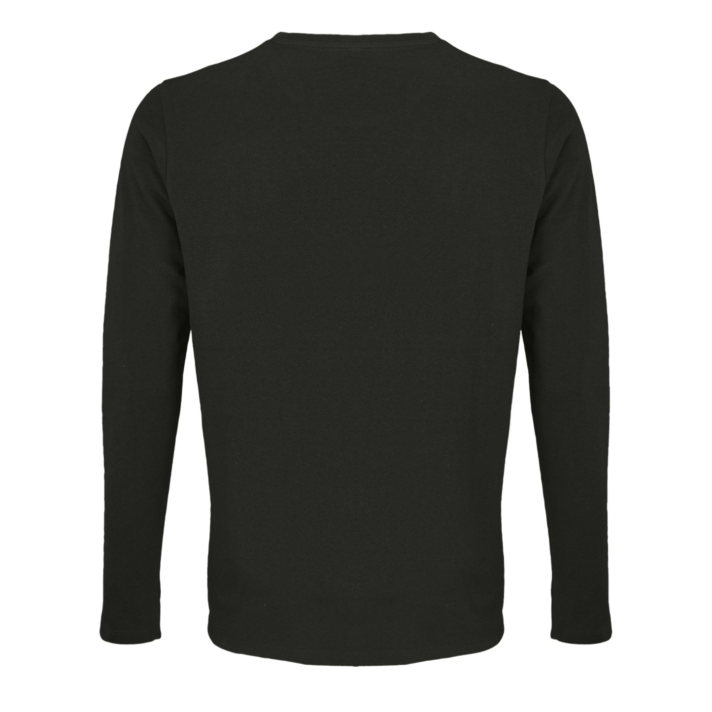 Deep Black - Pack Shot - SOLS Mens Imperial Long Sleeve T-Shirt