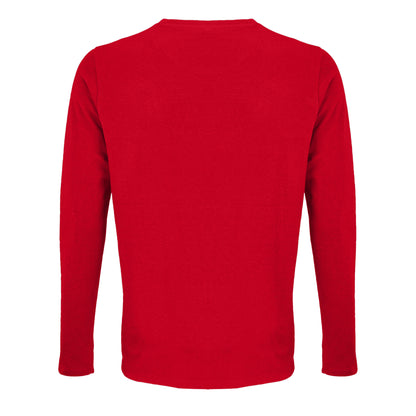 Red - Pack Shot - SOLS Mens Imperial Long Sleeve T-Shirt