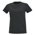 Dark Grey - Front - SOLS Womens-Ladies Imperial Fit Short Sleeve T-Shirt