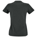 Charcoal Marl - Side - SOLS Womens-Ladies Imperial Fit Short Sleeve T-Shirt