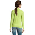 Apple Green - Lifestyle - SOLS Womens-Ladies Perfect Long Sleeve Pique Polo Shirt