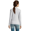 Ash - Lifestyle - SOLS Womens-Ladies Perfect Long Sleeve Pique Polo Shirt