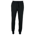 Black - Front - SOLS Mens Jake Slim Fit Jogging Bottoms