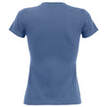 Blue - Back - SOLS Womens-Ladies Imperial Heavy Short Sleeve T-Shirt