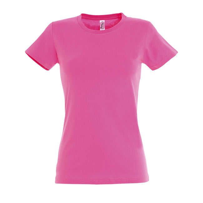 Orchid Pink - Front - SOLS Womens-Ladies Imperial Short-Sleeved T-Shirt