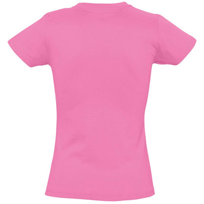 Orchid Pink - Back - SOLS Womens-Ladies Imperial Short-Sleeved T-Shirt
