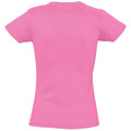 Orchid Pink - Back - SOLS Womens-Ladies Imperial Heavy Short Sleeve T-Shirt