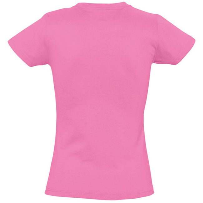 Orchid Pink - Back - SOLS Womens-Ladies Imperial Short-Sleeved T-Shirt