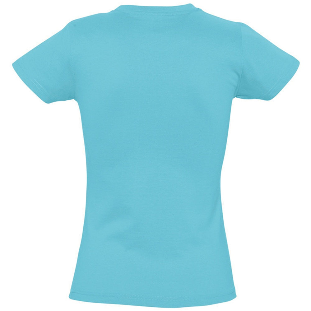 Blue Atoll - Back - SOLS Womens-Ladies Imperial Short-Sleeved T-Shirt